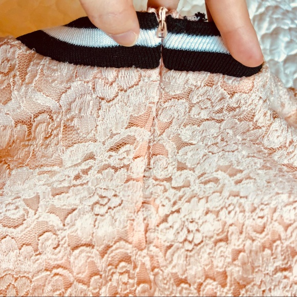 Ina Pink lace overlay dress - Picture 6 of 8